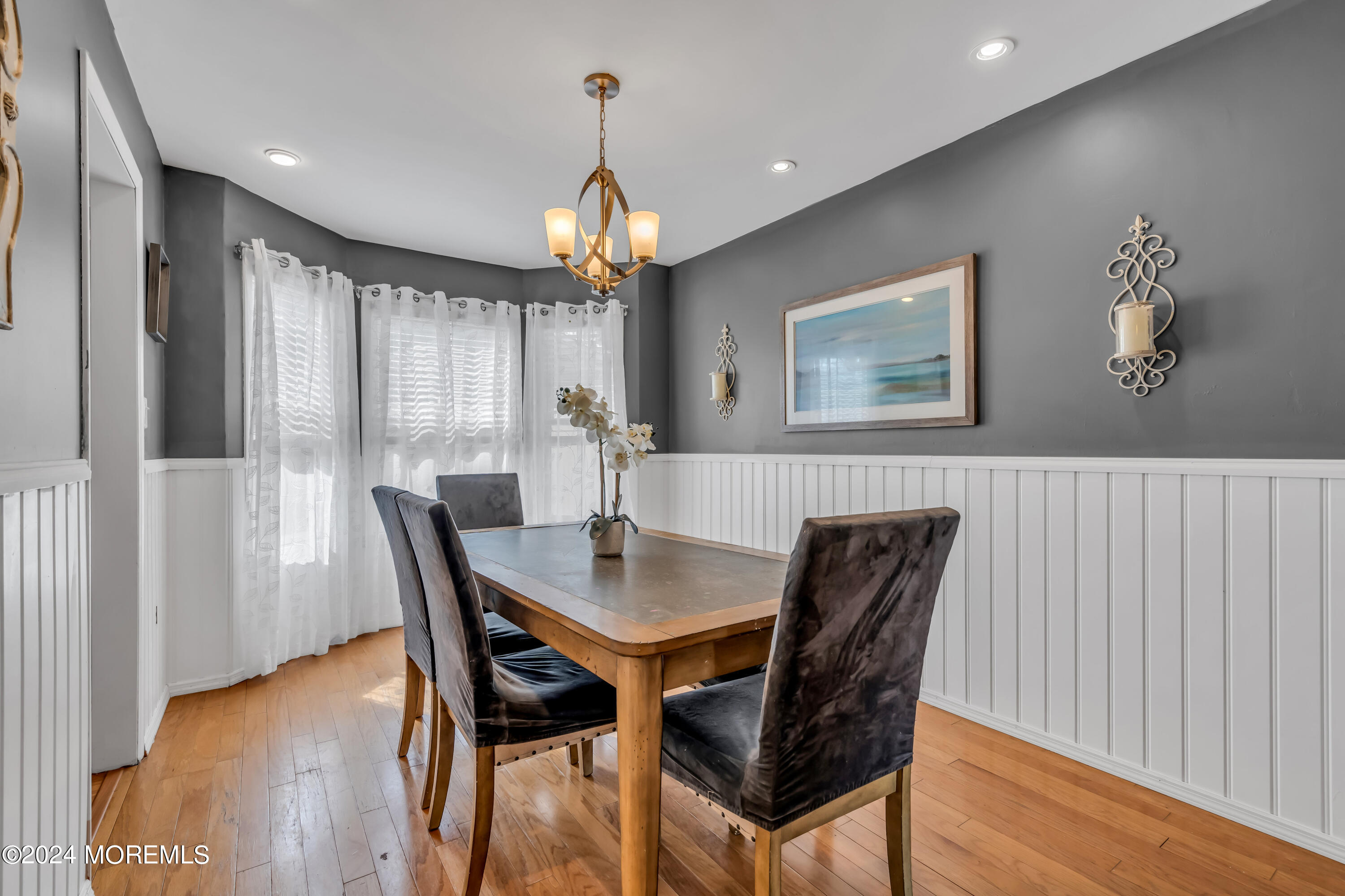 38 Concord Circle Howell, NJ 07731 - Photo 3 of 38 a view of a dining room with furniture wooden floor and chandelier