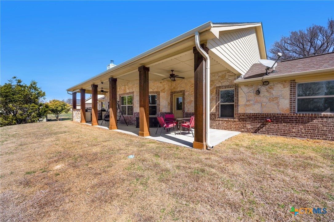 957 County Road 3350 Kempner, TX 76539 - Photo 27 of 35 a view of a house with a outdoor space