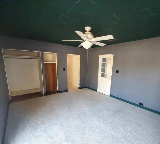 a view of a livingroom with a window