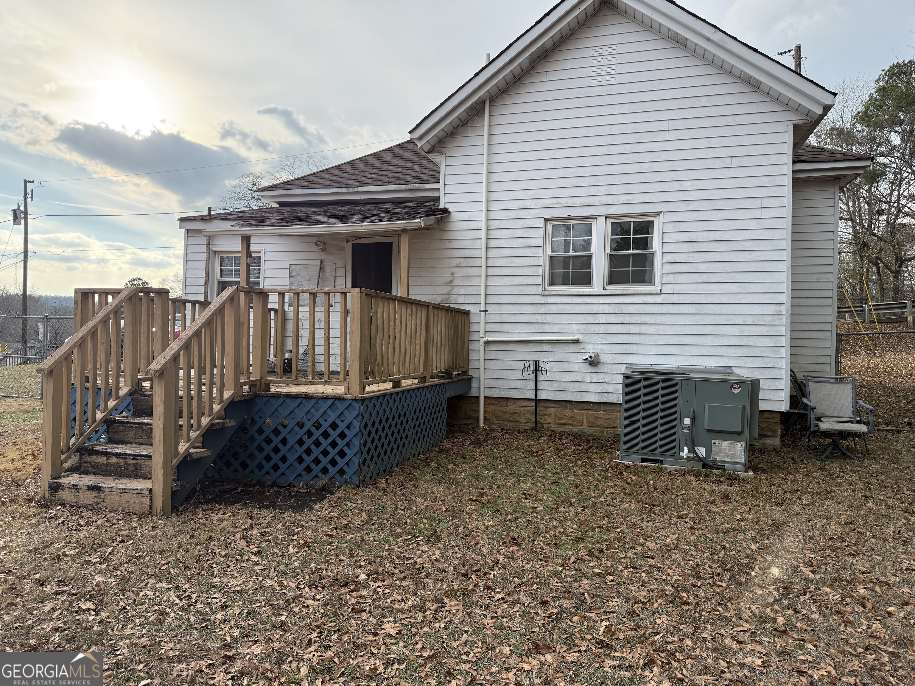19 Truitt Street Manchester, GA 31816 - Photo 21 of 31 a view of backyard with a deck and furniture