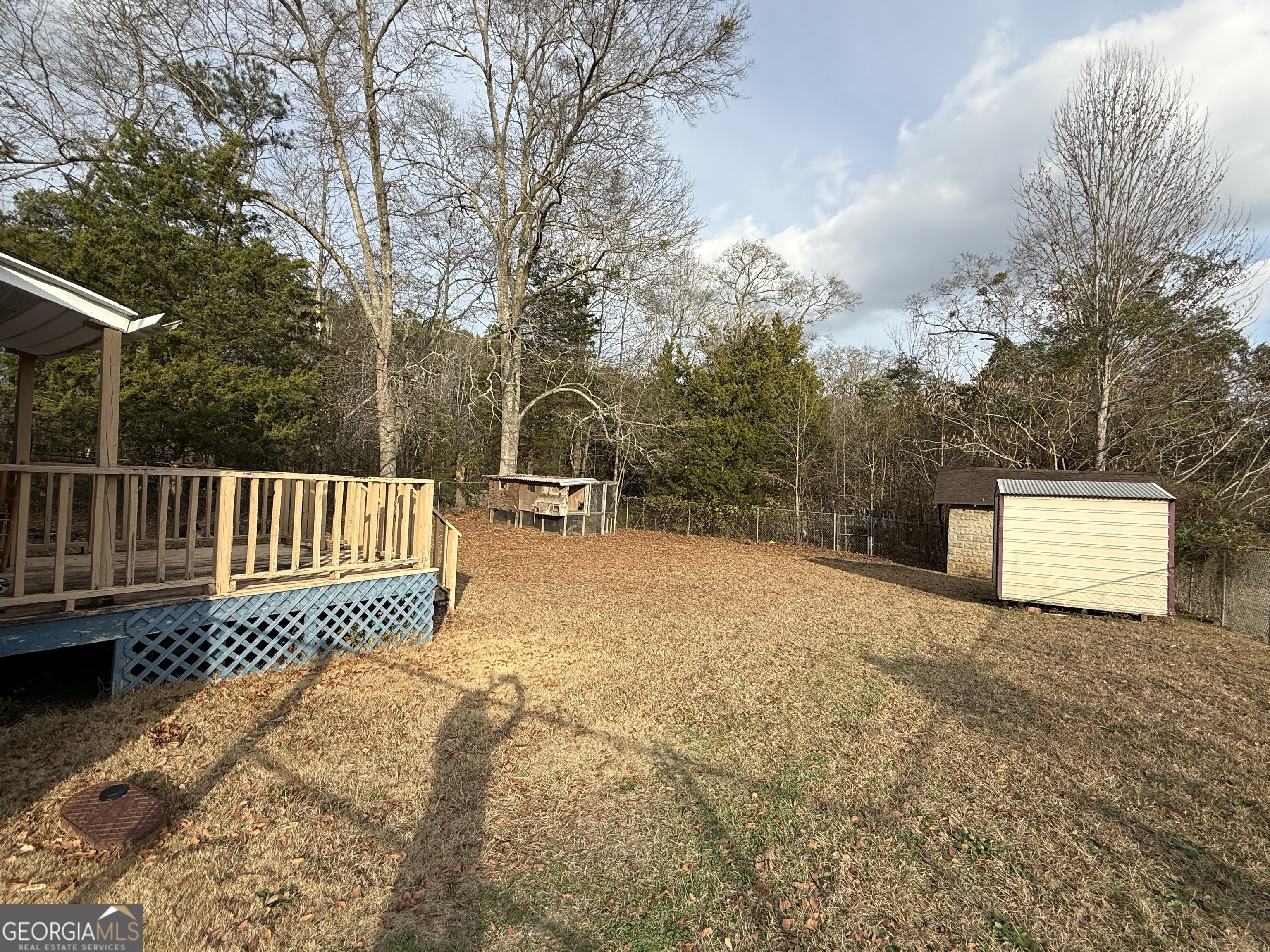 19 Truitt Street Manchester, GA 31816 - Photo 31 of 31 a view of backyard and deck