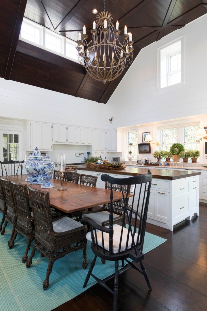 1 Twin Street Nantucket, MA 02554 - Photo 16 of 32 a view of a dining room with furniture wooden floor and chandelier