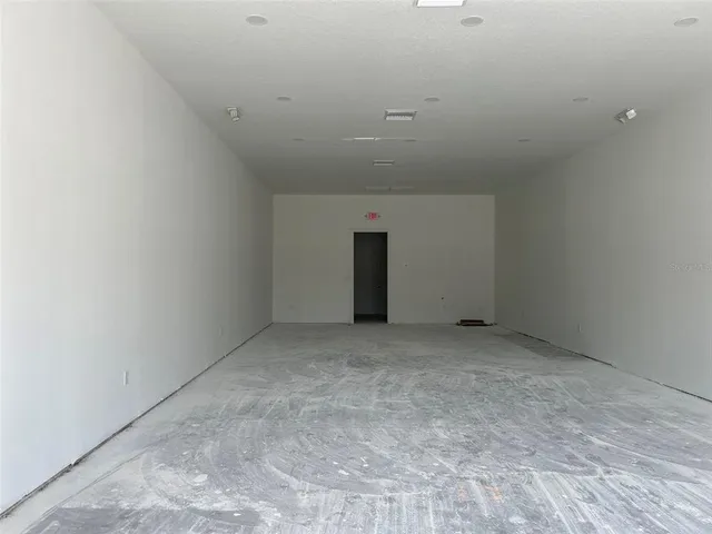 a view of empty room