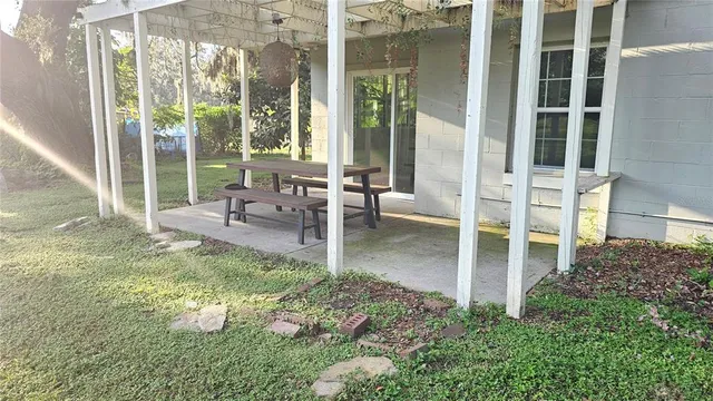 a living room filled with furniture