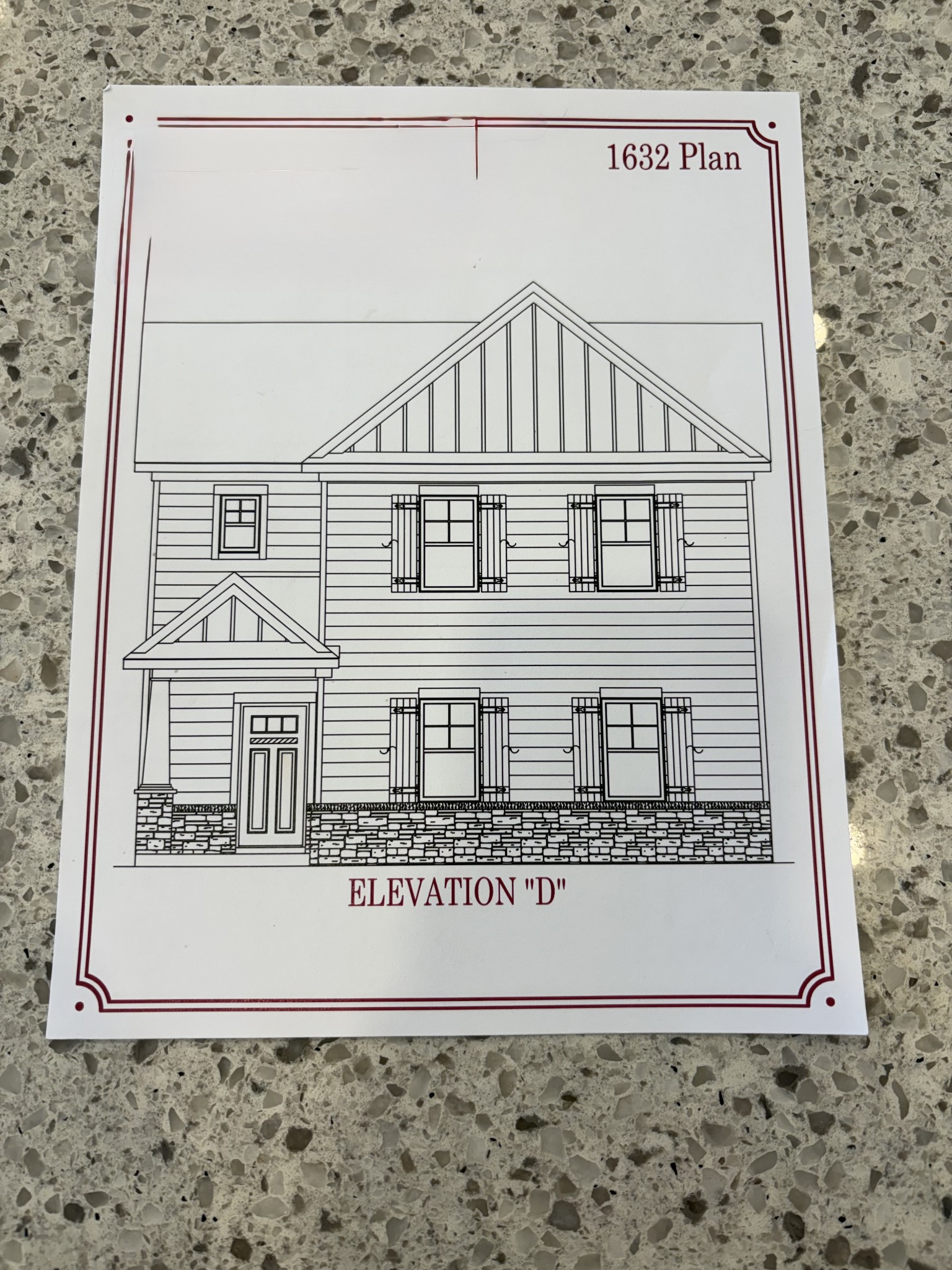 a view of a wooden door