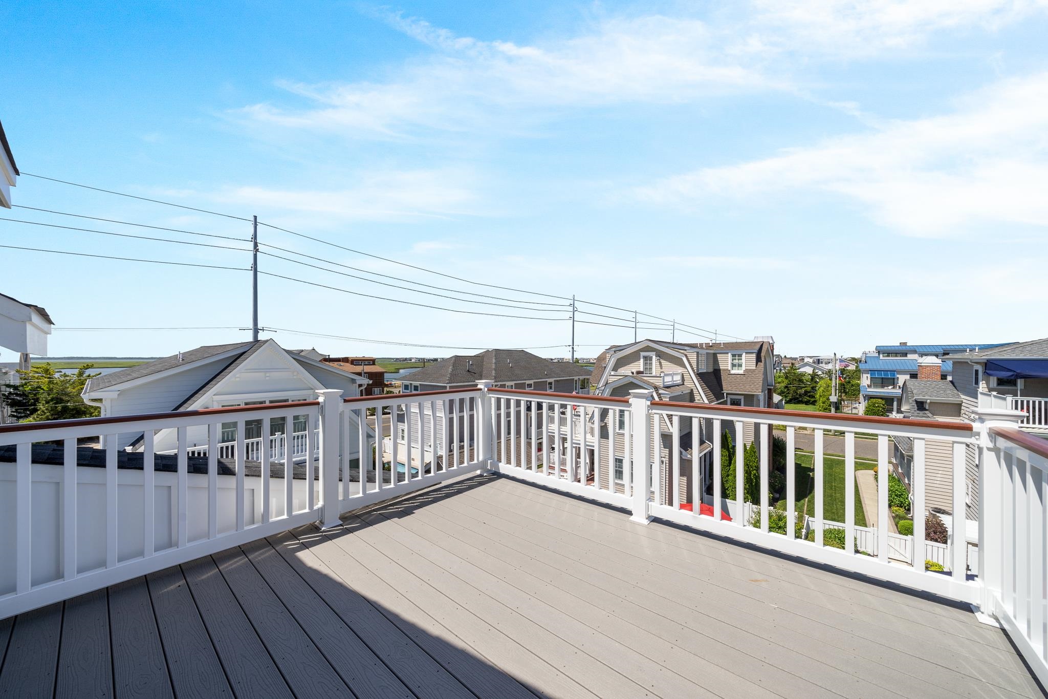 285 58th Street Avalon, NJ 08202 - Photo 40 of 50 a view of a balcony with wooden floor
