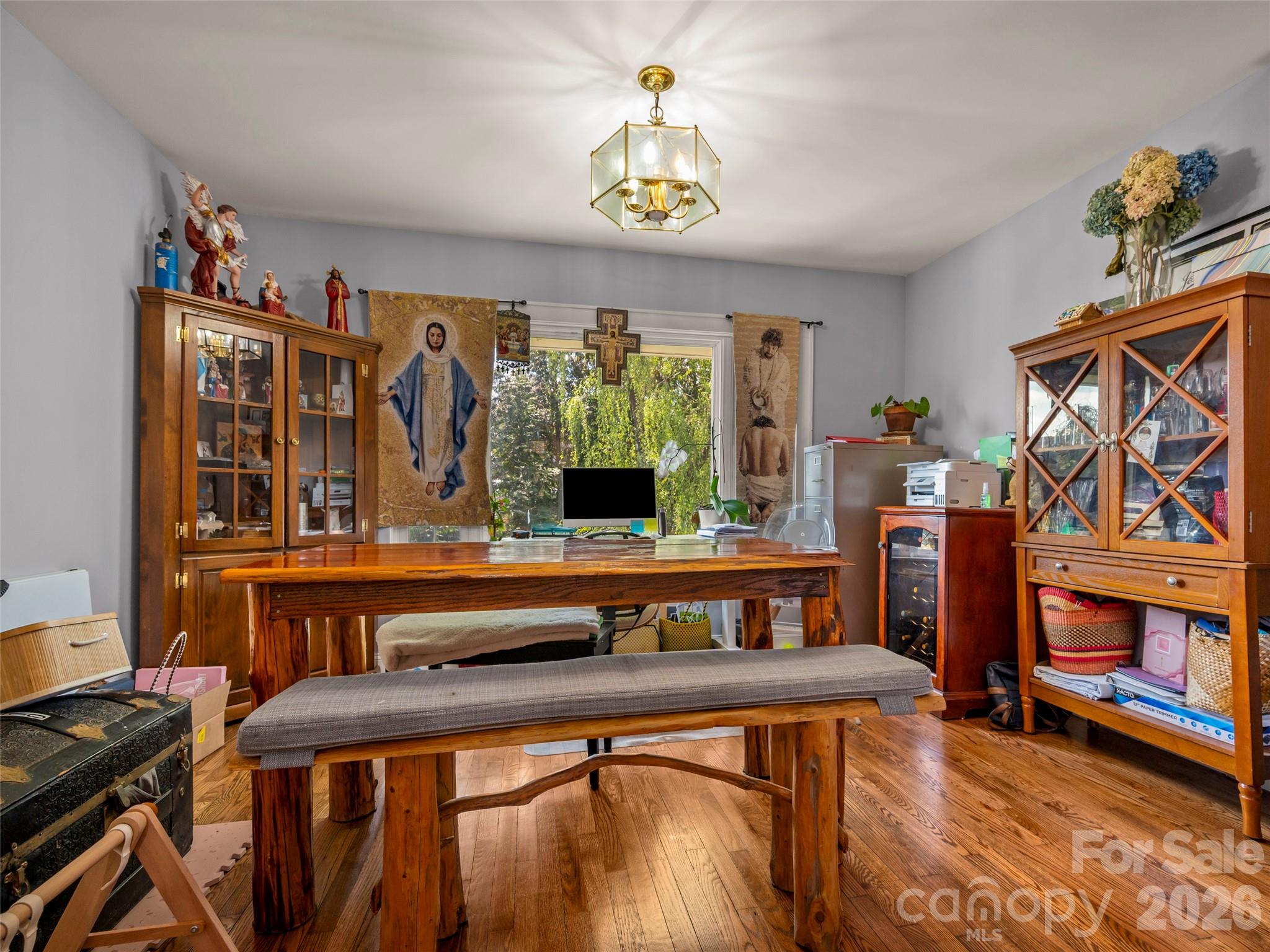 120 East Howard Street Tryon, NC 28782 - Photo 14 of 31 a view of a living room and dining room