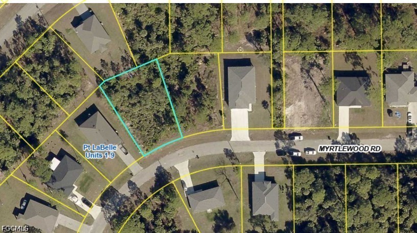5009 Myrtlewood Road LaBelle, FL 33935 - Photo 2 of 2 an aerial view of a house with outdoor space