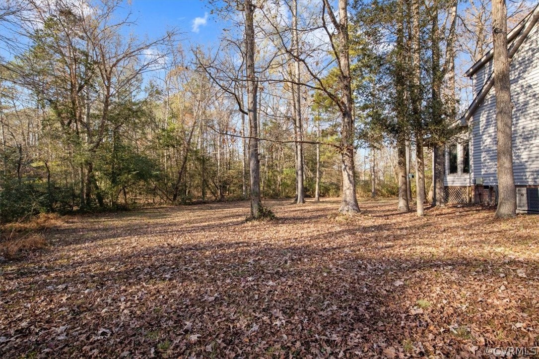 11124 Alanthus Road Midlothian, VA 23112 - Photo 20 of 28 a backyard of a house with lots of green space