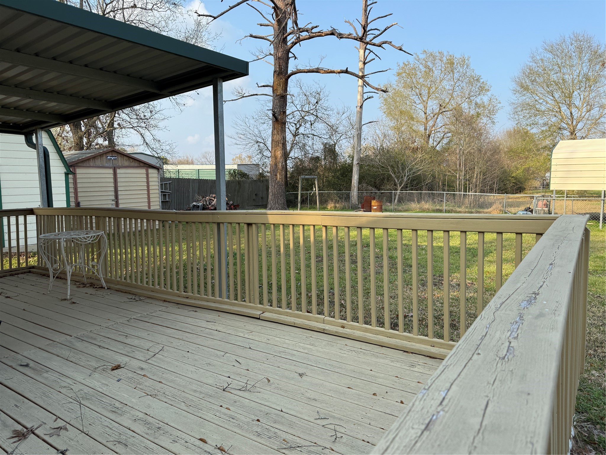 51 Oak Ridge Point Blank, TX 77364 - Photo 23 of 29 View of yard from the deck