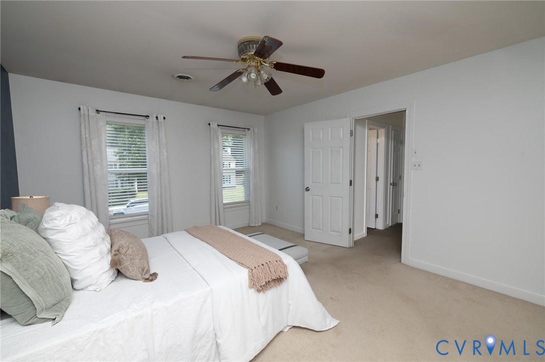 7070 Mill Valley Road Mechanicsville, VA 23111 - Photo 44 of 64 Spacious room featuring neutral carpeting and whit