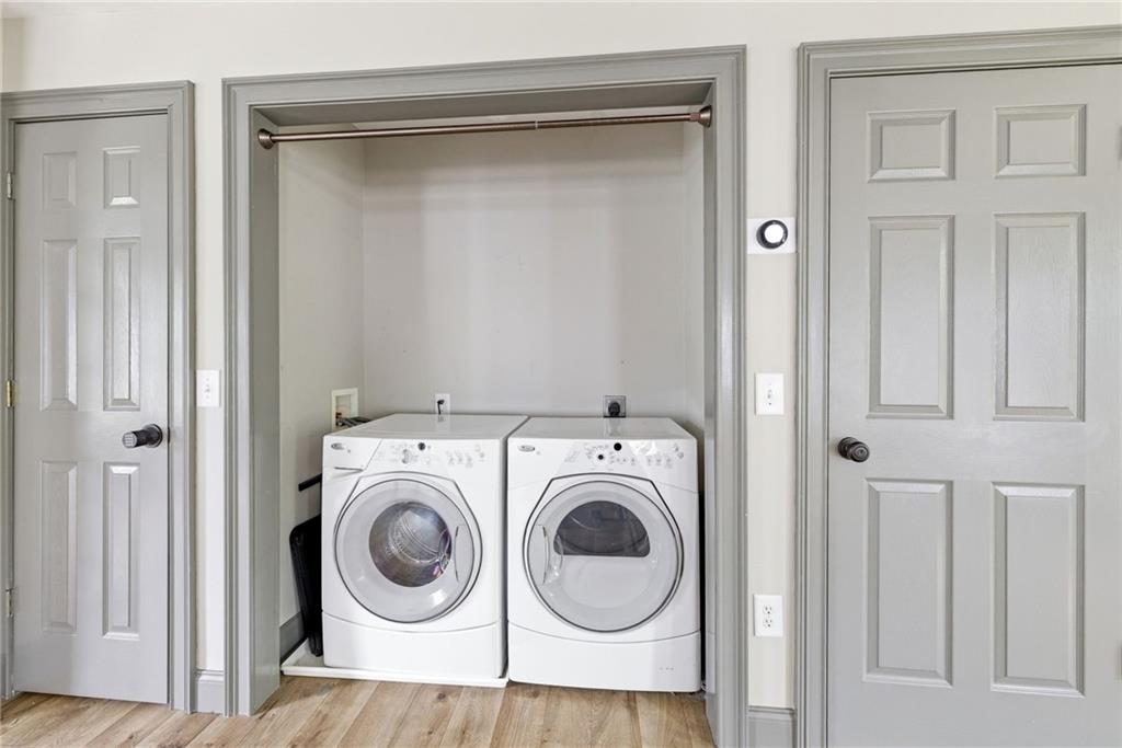 4337 Mountain View Road Oakwood, GA 30566 - Photo 56 of 84 a utility room with dryer and washer