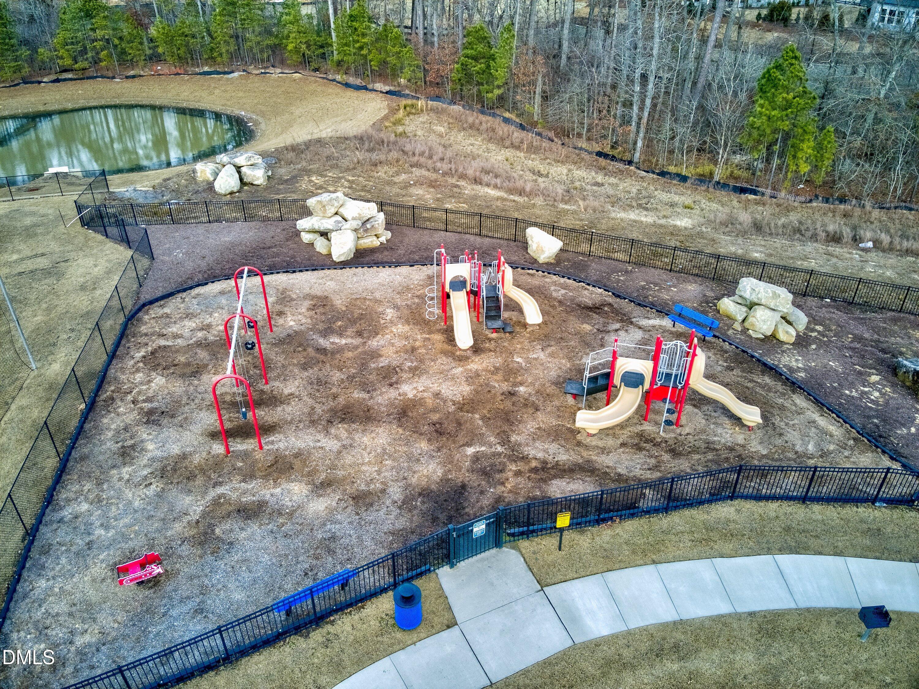 4949 Microcline Trail Raleigh, NC 27610 - Photo 30 of 42 a view of yard