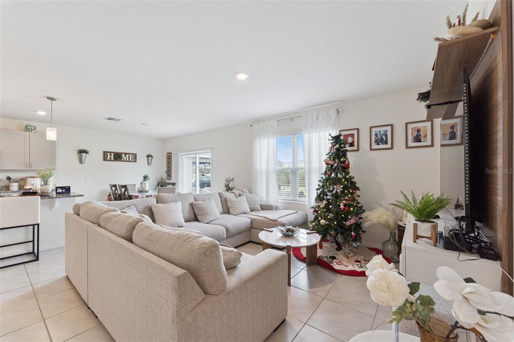 1502 Bitteroot Street Kissimmee, FL 34744 - Photo 5 of 29 a living room with furniture and a potted plant