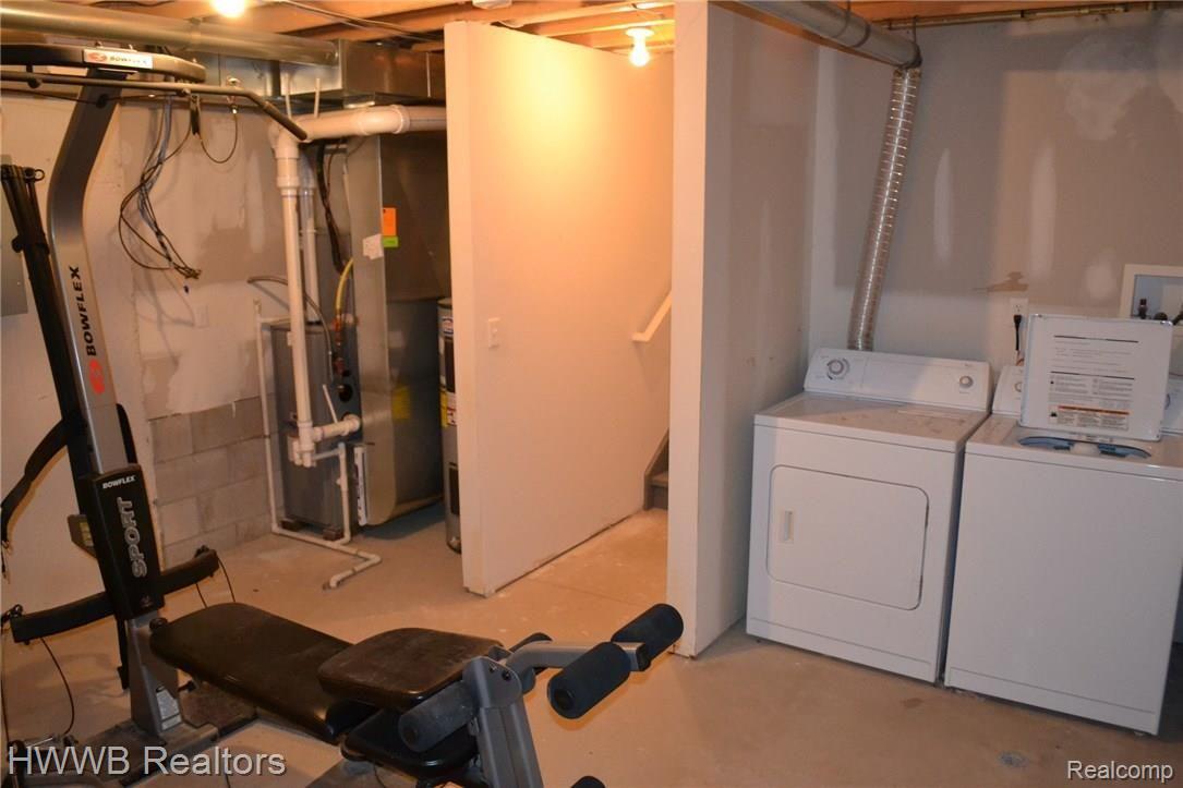 50131 Harding Street Canton, MI 48188 - Photo 18 of 22 Laundry and storage