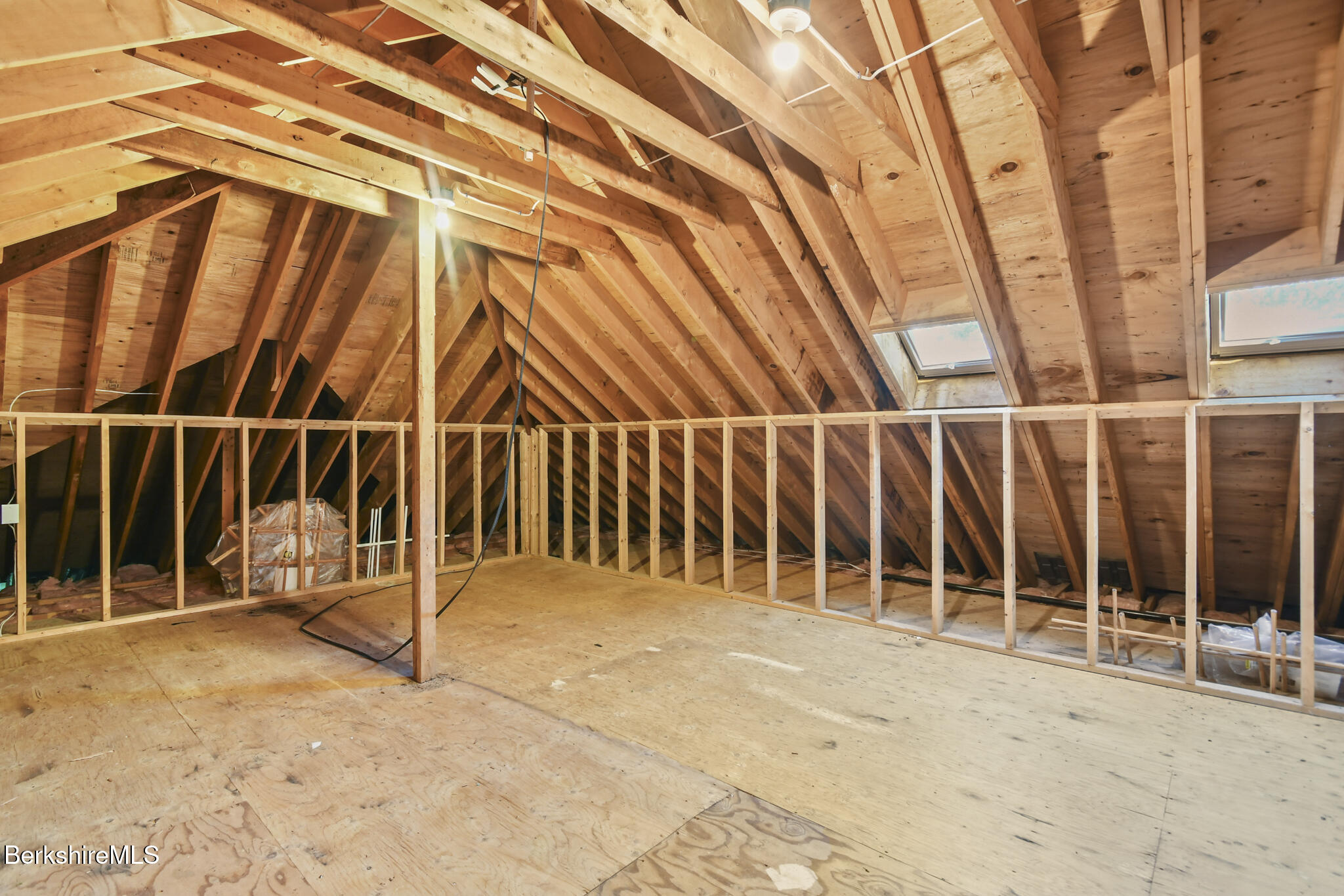 106 Stoney Brook Road Becket, MA 01223 - Photo 31 of 46 Unfinished Attic Space