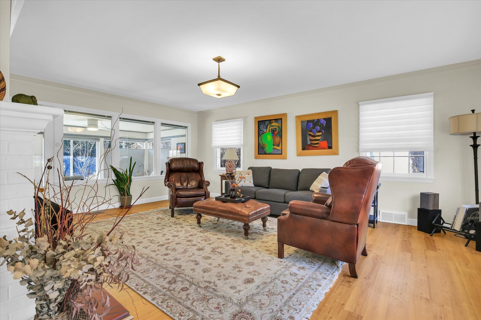701 Hamilton Drive Champaign, IL 61820 - Photo 11 of 42 a living room with furniture and a wooden floor