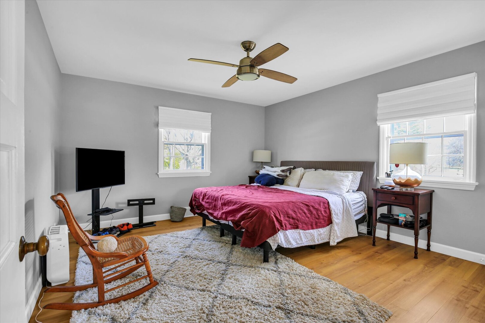 701 Hamilton Drive Champaign, IL 61820 - Photo 27 of 42 a spacious bedroom with a bed and a window