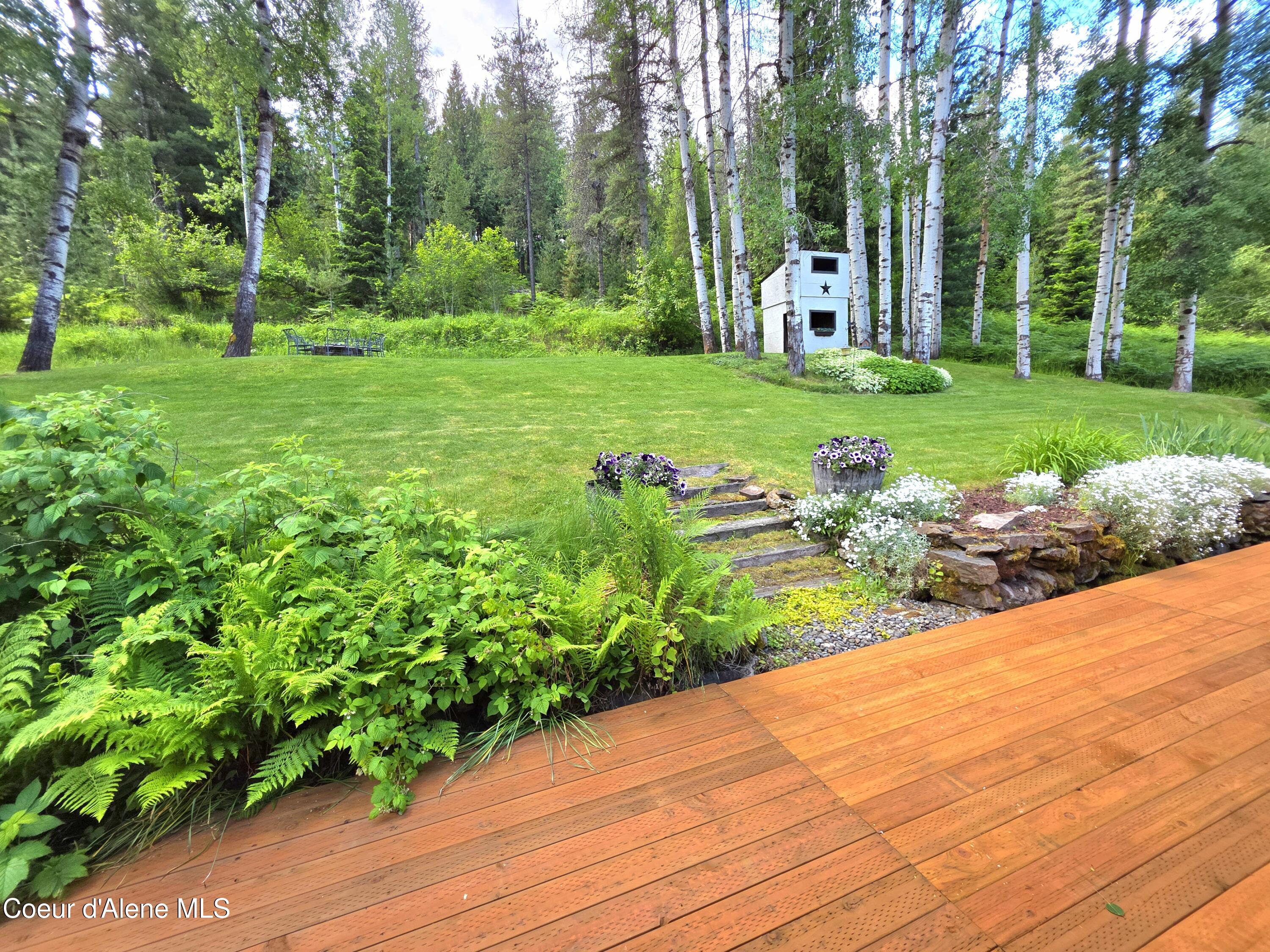 46894 Silver Valley Road, Unit B Smelterville, ID 83868 - Photo 7 of 35 back yard
