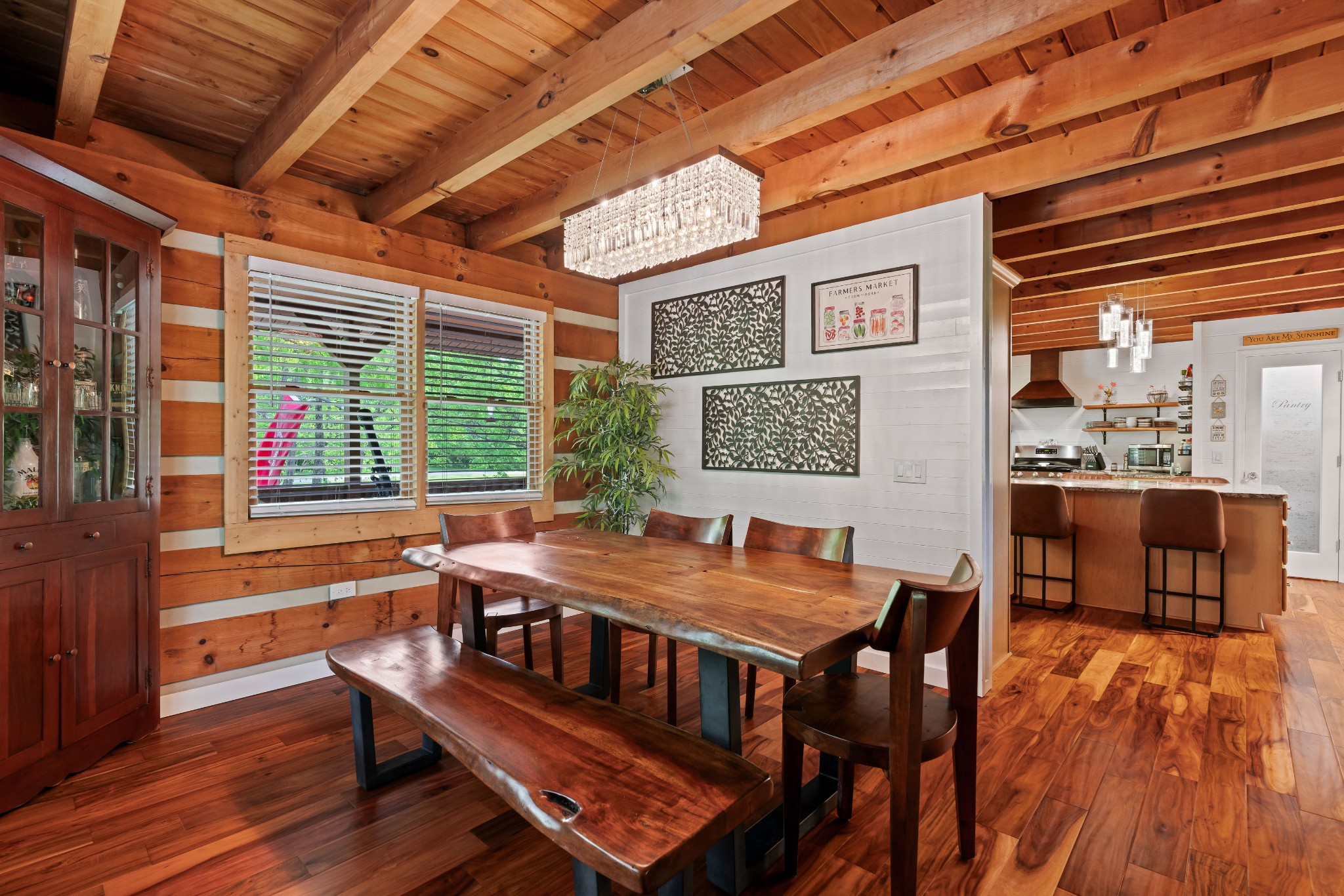 1708 Sugar Ridge Road Spring Hill, TN 37174 - Photo 23 of 70 a view of a dining room with furniture window and wooden floor