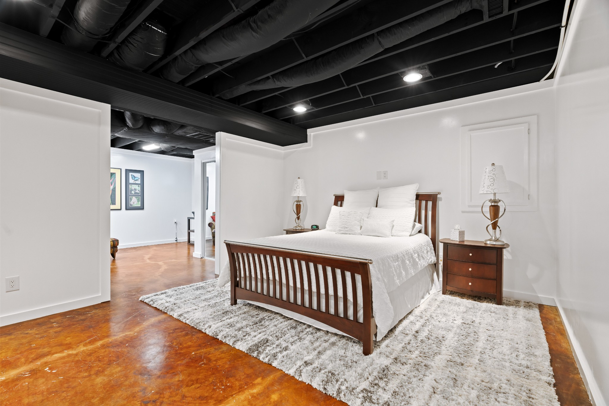 1708 Sugar Ridge Road Spring Hill, TN 37174 - Photo 37 of 70 a bedroom with bed and wooden floor