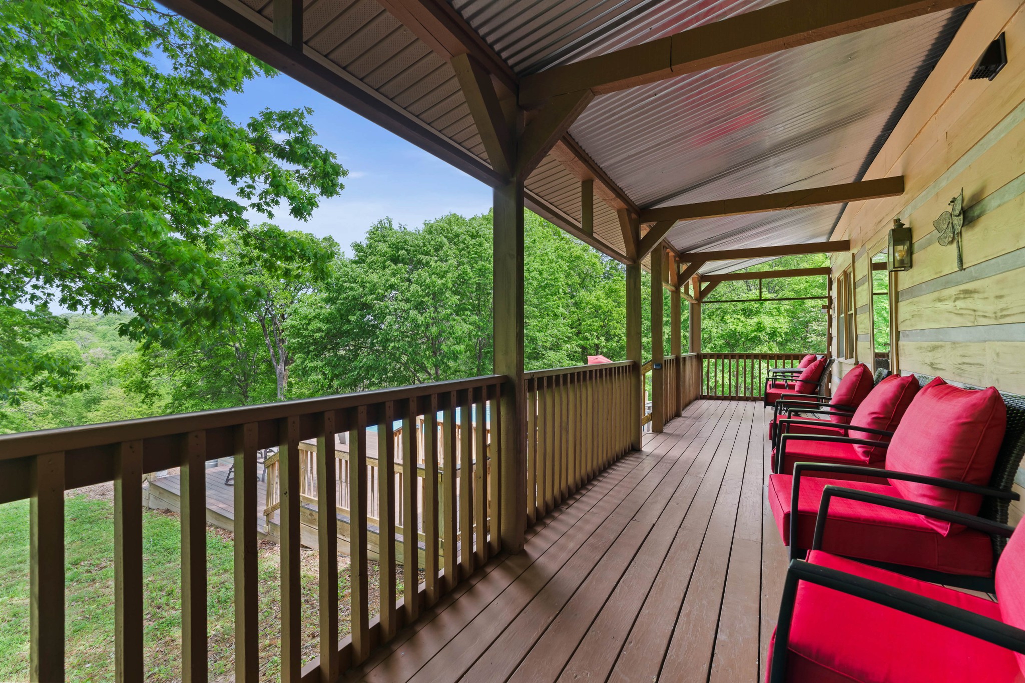 1708 Sugar Ridge Road Spring Hill, TN 37174 - Photo 43 of 70 a view of deck with furniture and wooden deck