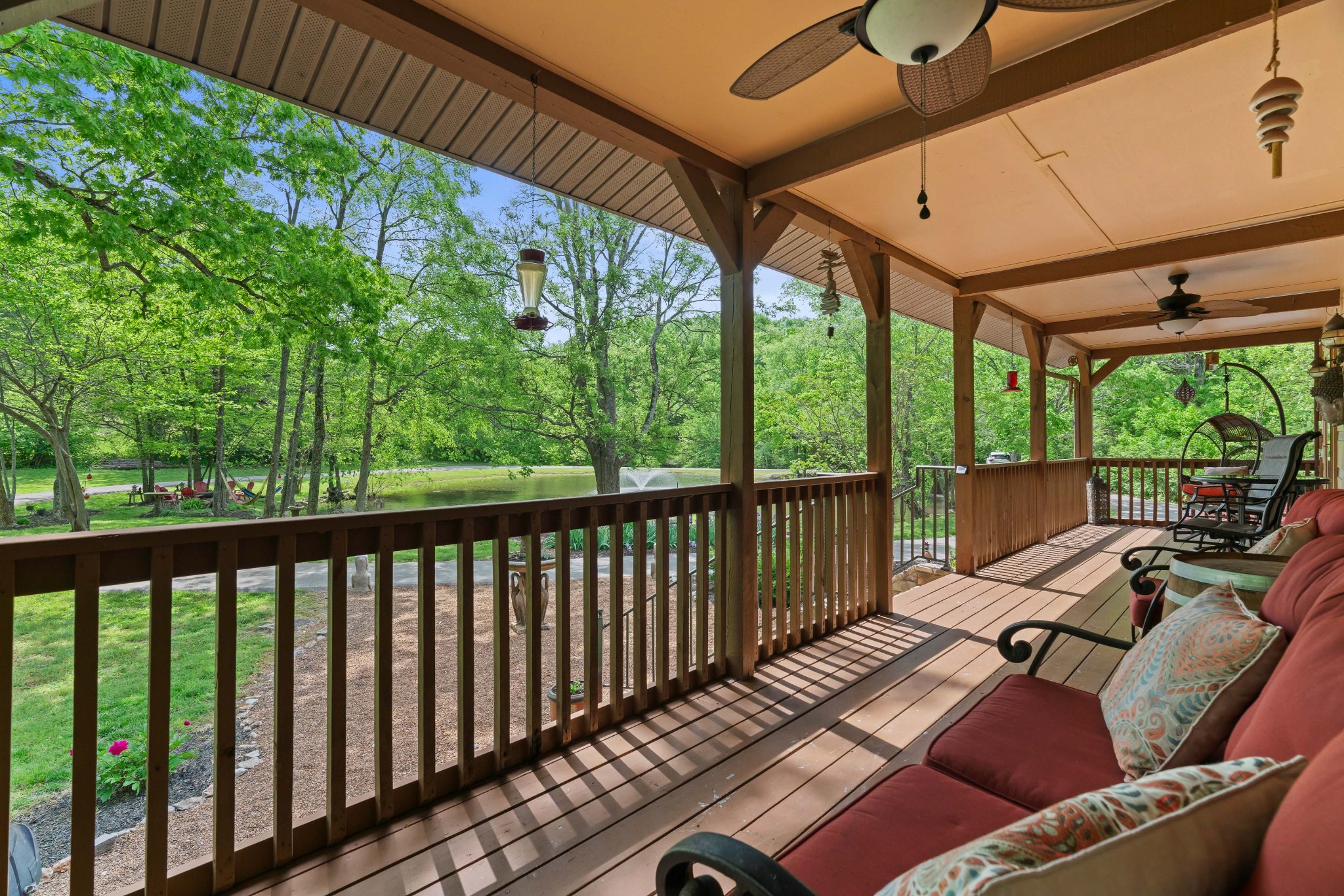 1708 Sugar Ridge Road Spring Hill, TN 37174 - Photo 5 of 70 a view of balcony with couch and chairs