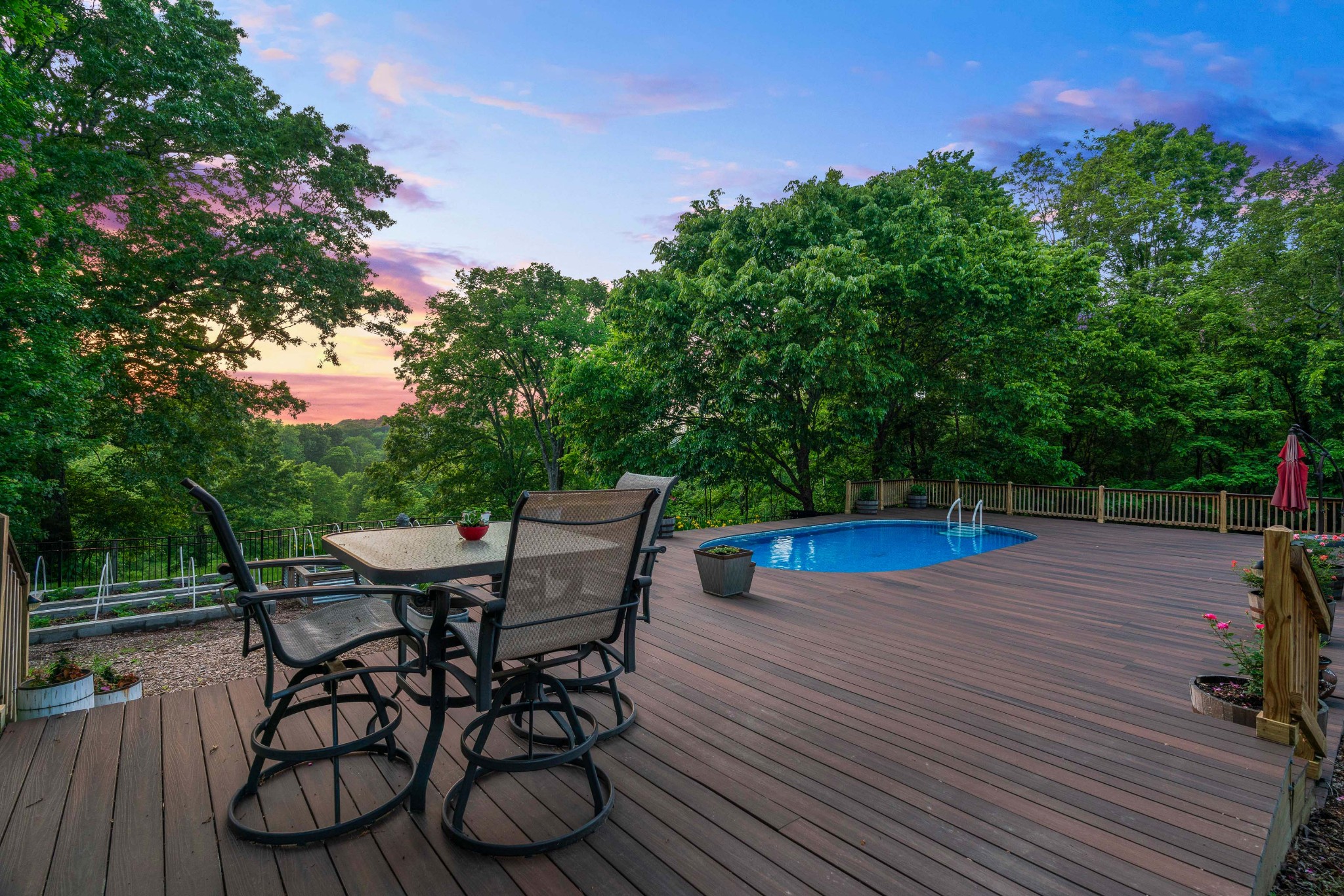 1708 Sugar Ridge Road Spring Hill, TN 37174 - Photo 63 of 70 a view of backyard with seating and green space