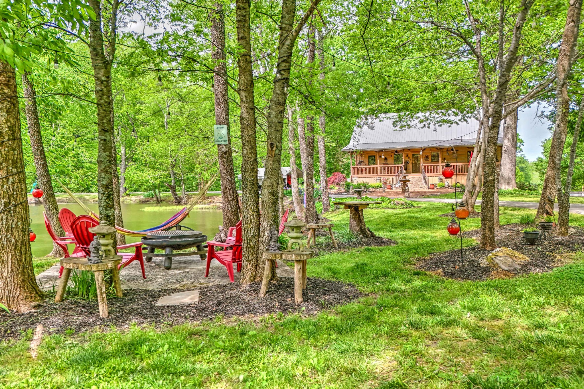 1708 Sugar Ridge Road Spring Hill, TN 37174 - Photo 7 of 70 an outdoor space with furniture and garden