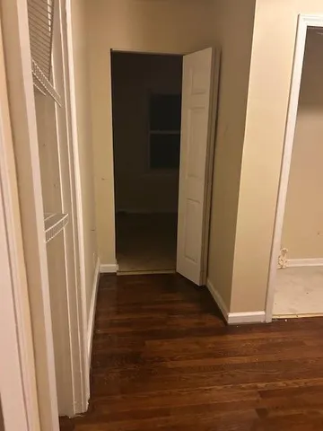 a view of wooden floor