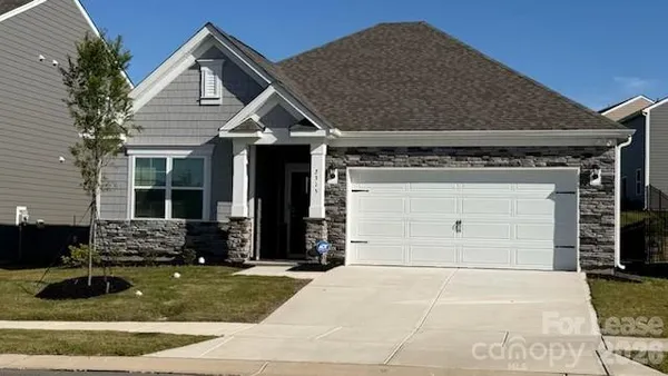 a view of house and front door