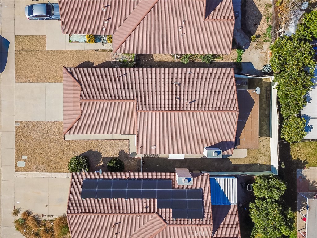 786 Zephyr Circle Hemet, CA 92543 - Photo 9 of 26 an aerial view of a house with outdoor space