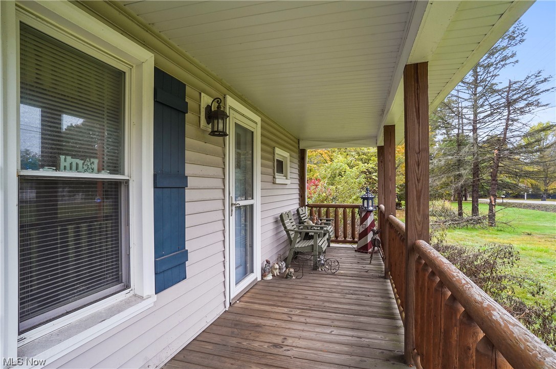 13745 Chillicothe Road Novelty, OH 44072 - Photo 2 of 31 View of front porch with pretty view of yard