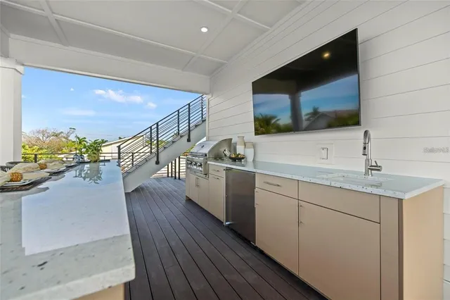 a outdoor space with furniture and garden view