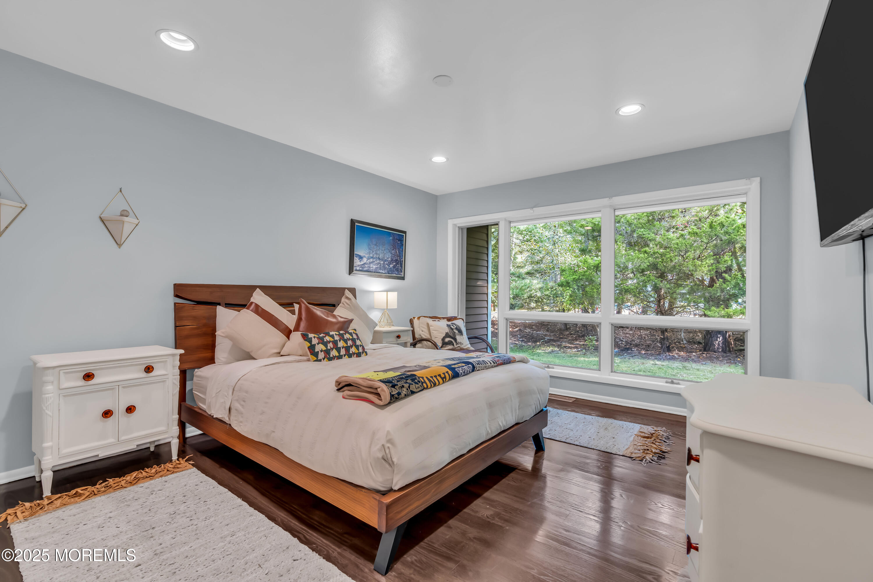 1264 Deal Road Asbury Park, NJ 07712 - Photo 29 of 70 a bedroom with a bed and a large window