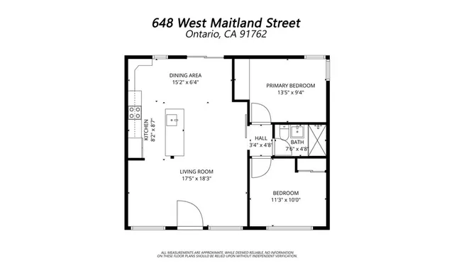 $599,000 | 648 West Maitland Street, Ontario, CA 91762