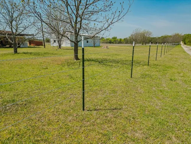 a view of a livingroom with wooden floor