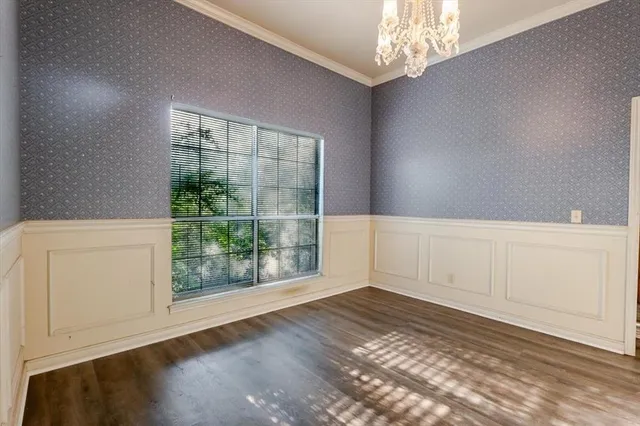 en empty room with window