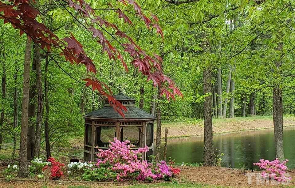 1295 Pilot-Riley Road Zebulon, NC 27597 - Photo 18 of 18 a lake view with sitting space and garden view