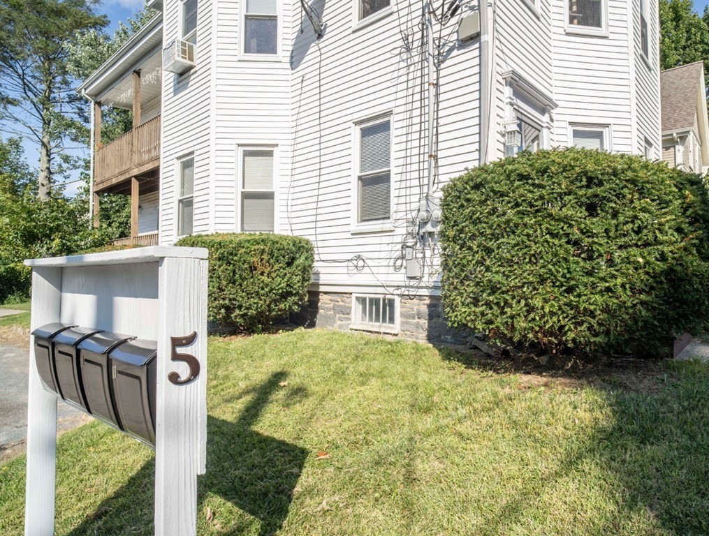 5 Exeter Street Taunton, MA 02780 - Photo 32 of 32 a white house that has tree in front of it