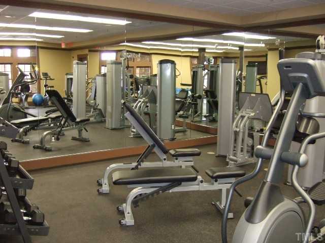 8331 Yaxley Hall Drive, Unit 628 Raleigh, NC 27616 - Photo 11 of 11 State of the art fitness center with locker room on lower level of Resident's Lodge- no gym membership fees!!!