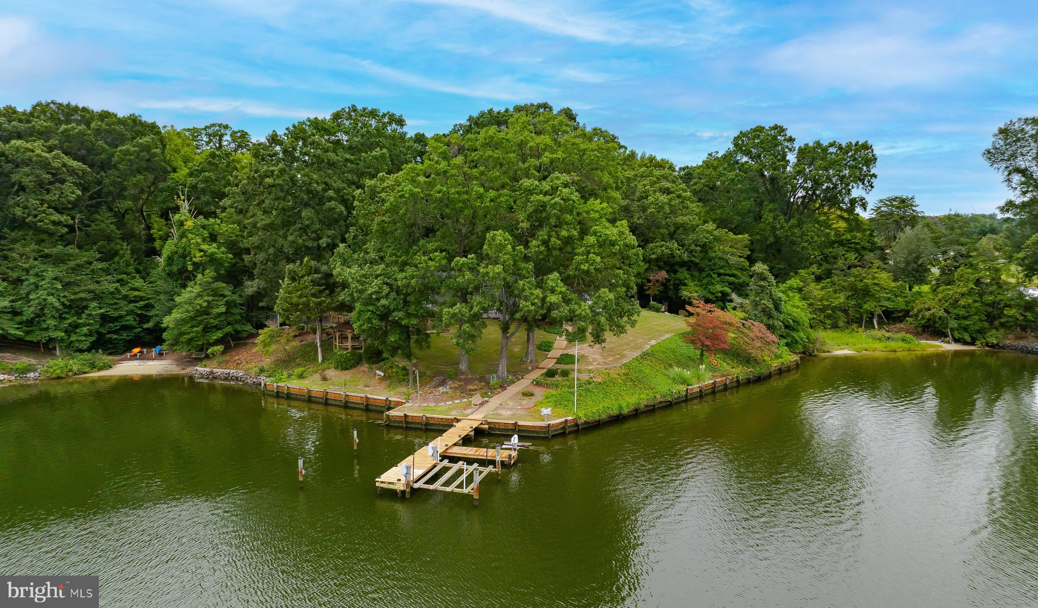 44973 Smiths Nursery Road Hollywood, MD 20636 - Photo 4 of 111 an aerial view of lake residential house with outdoor space and trees all around