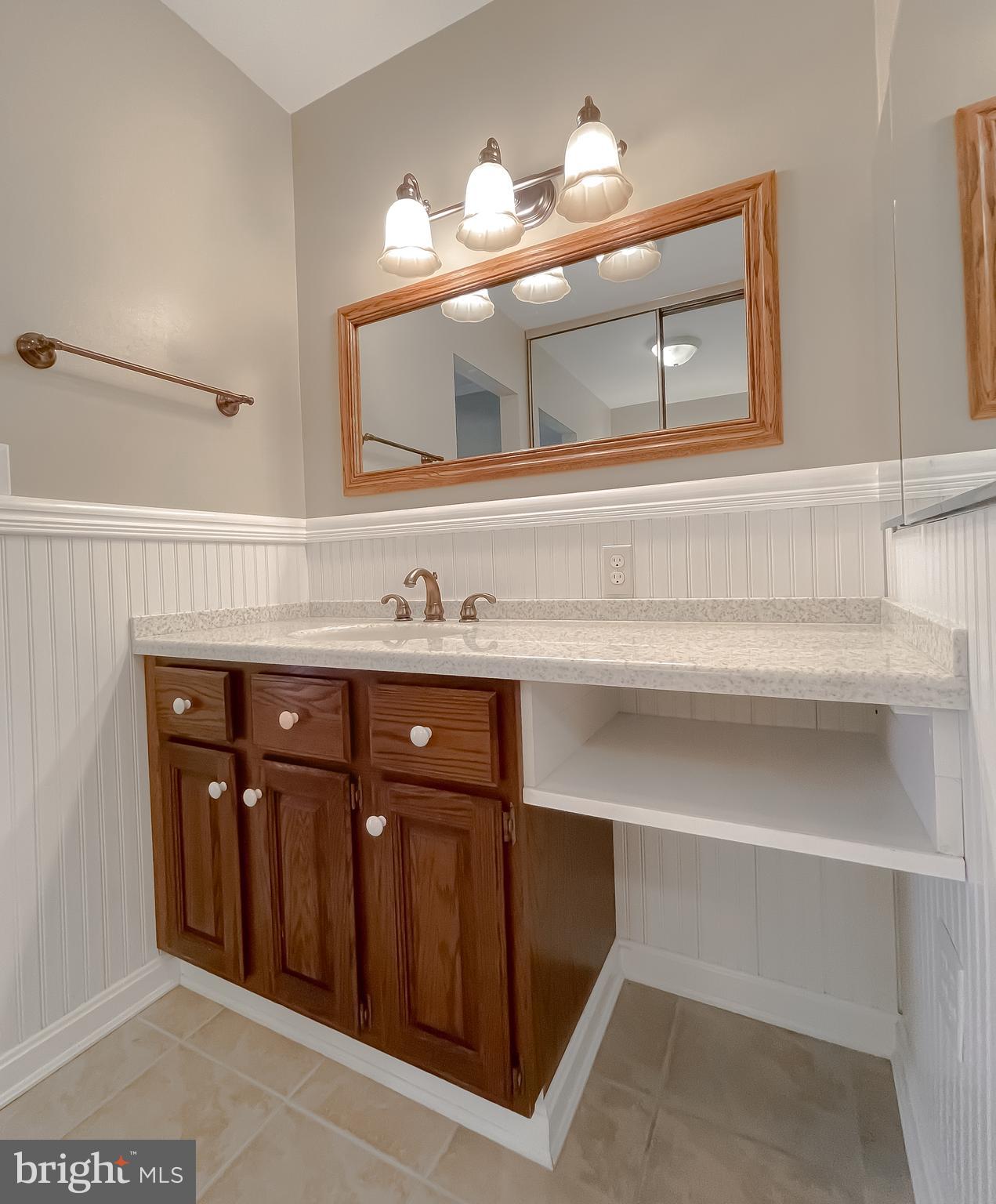 44973 Smiths Nursery Road Hollywood, MD 20636 - Photo 99 of 111 a bathroom with a sink vanity and a mirror