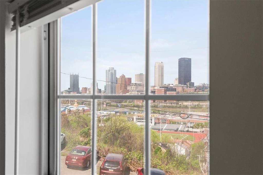 852 Windom Street Pittsburgh, PA 15203 - Photo 11 of 44 a view of a city from a window