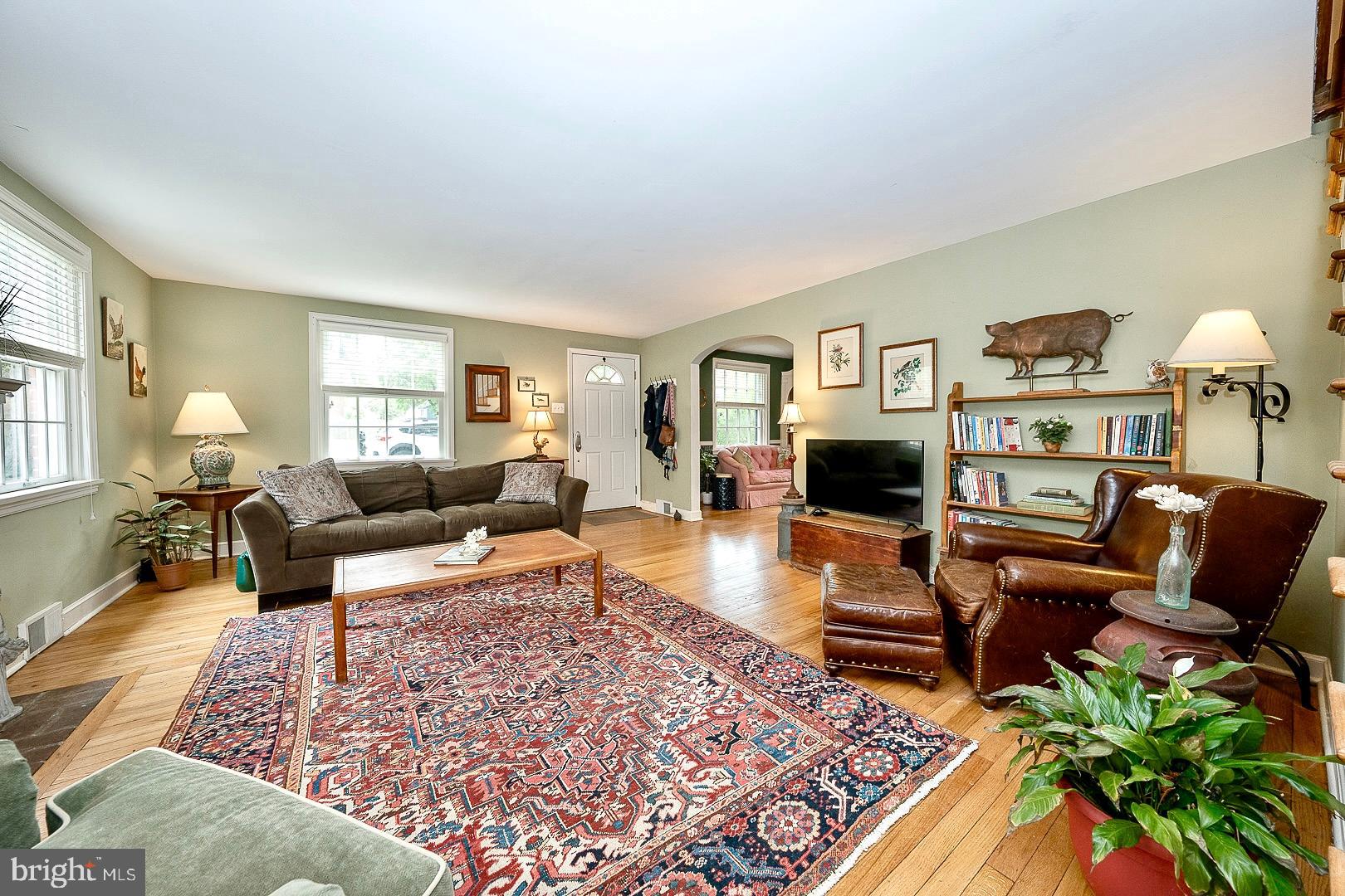 305 Eagle Road Wayne, PA 19087 - Photo 7 of 43 a living room with furniture and a wooden floor