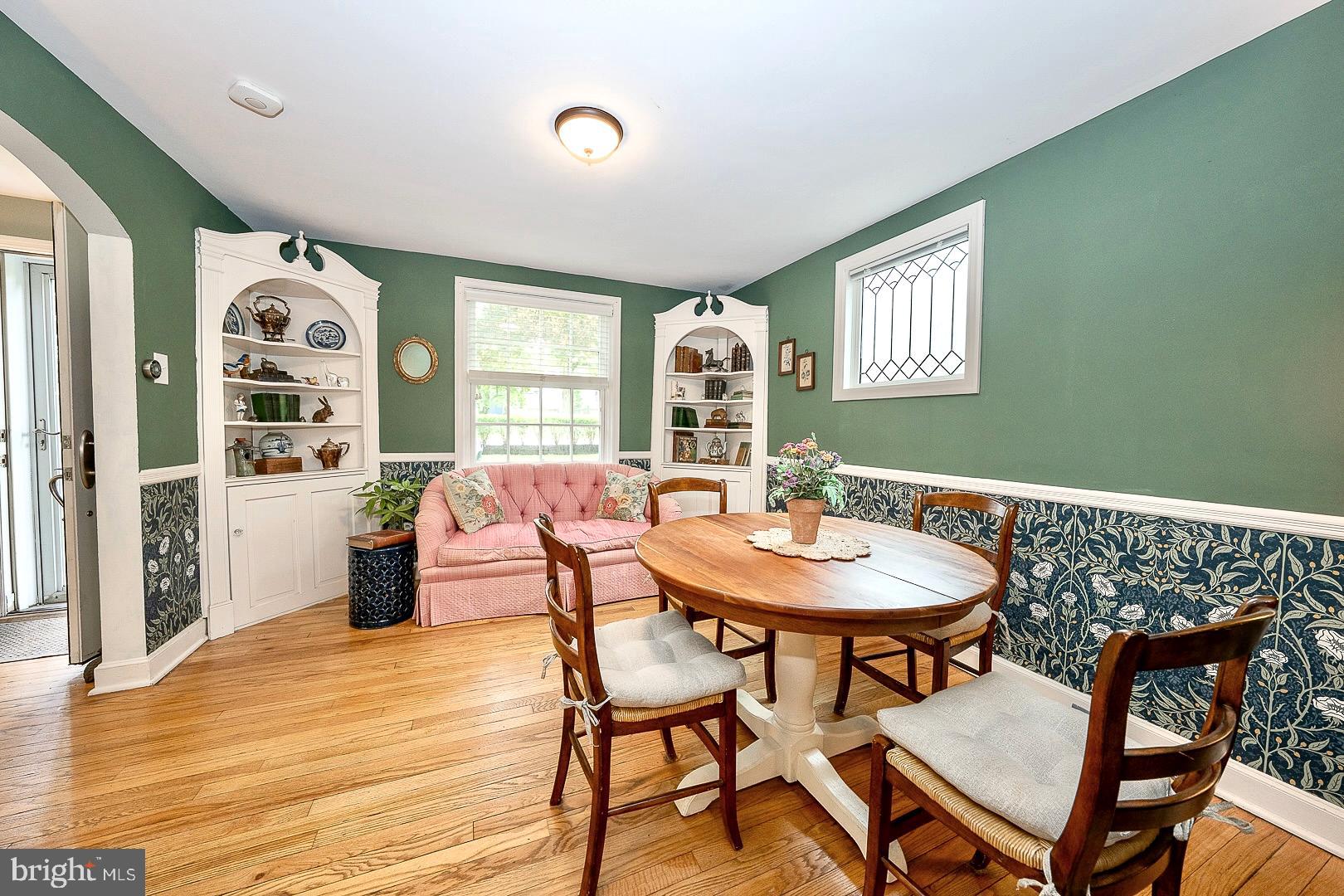 305 Eagle Road Wayne, PA 19087 - Photo 9 of 43 a view of a dining room with furniture and wooden floor