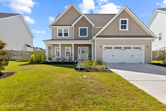 $493,900 | 110 East Barred Owl Drive, Hampstead, NC 28443