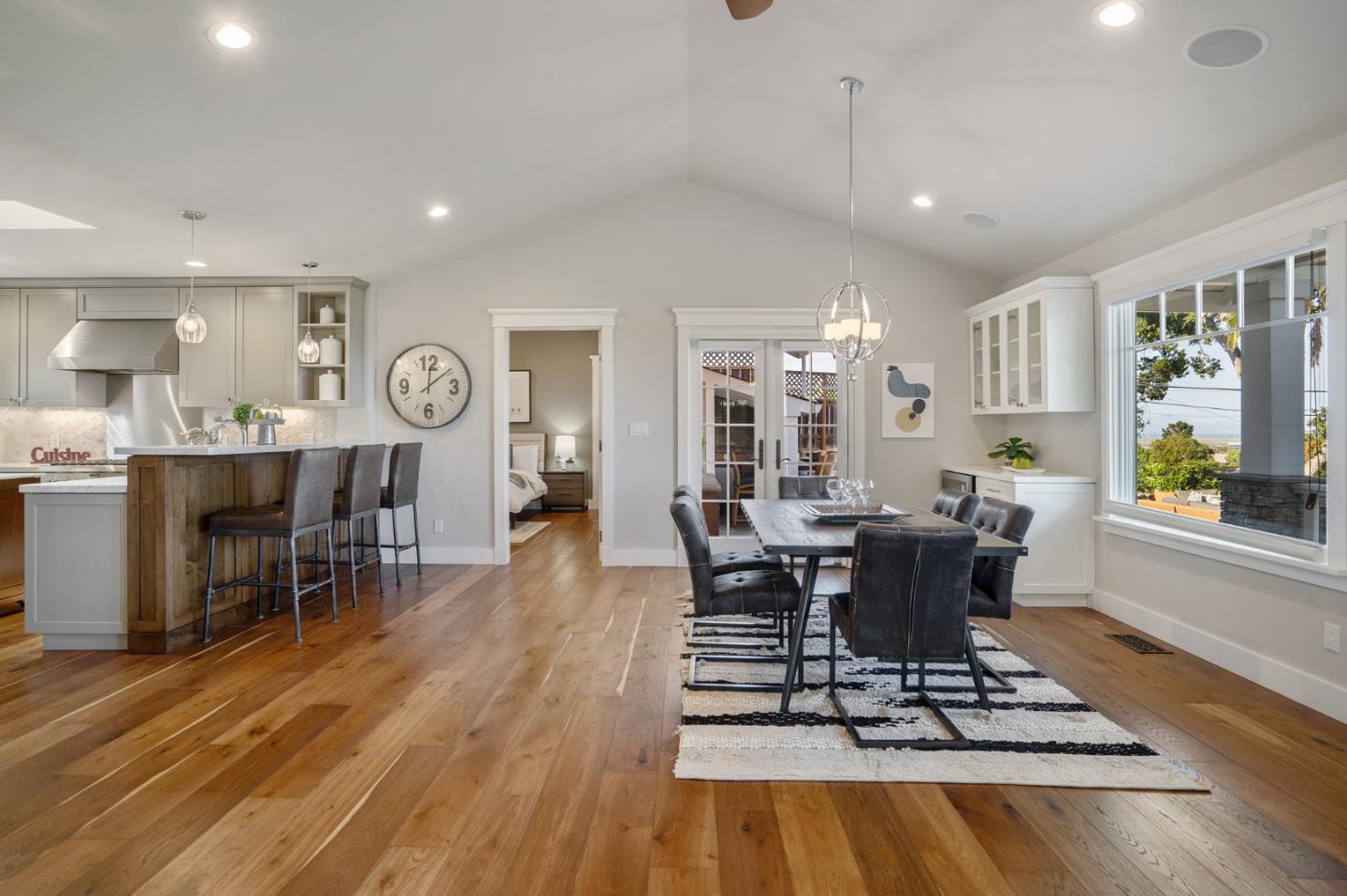 910 Sunset Drive San Carlos, CA 94070 - Photo 12 of 62 a view of a dining room with furniture window and wooden floor