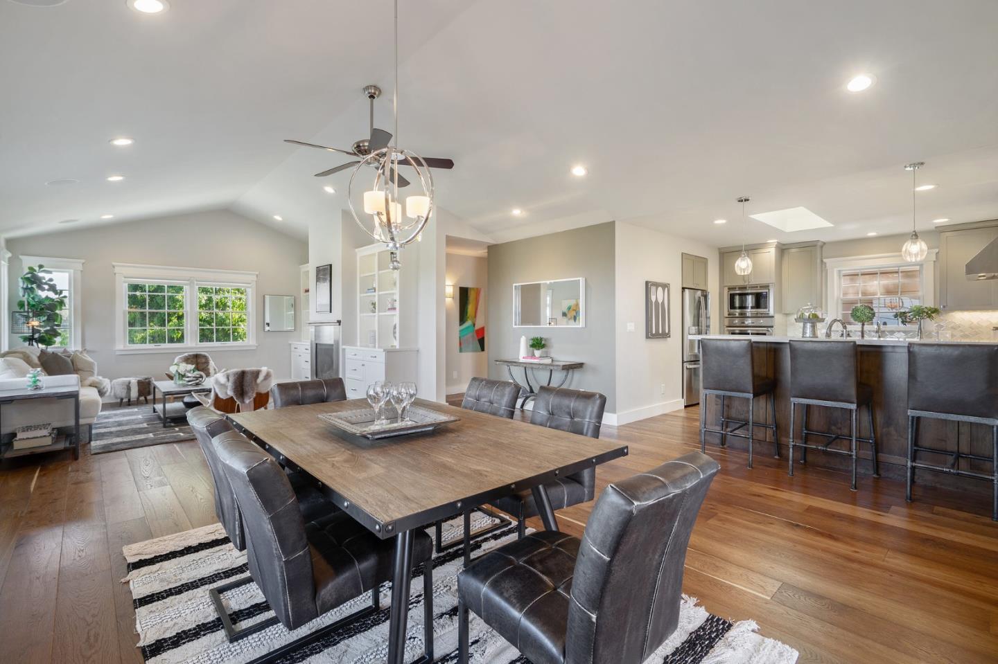 910 Sunset Drive San Carlos, CA 94070 - Photo 15 of 62 a view of a dining room with furniture and wooden floor