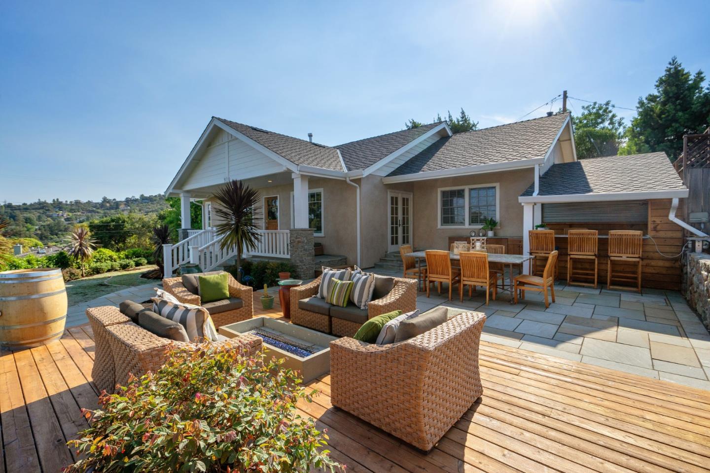 910 Sunset Drive San Carlos, CA 94070 - Photo 32 of 62 swimming pool view with a seating space
